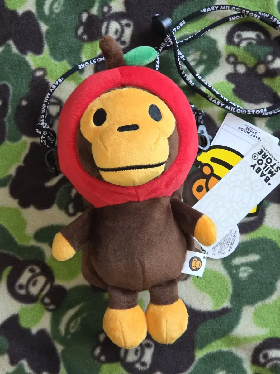 BAPE | 베이프 Bape Baby Milo Plush Doll Keychain Denim Doll
